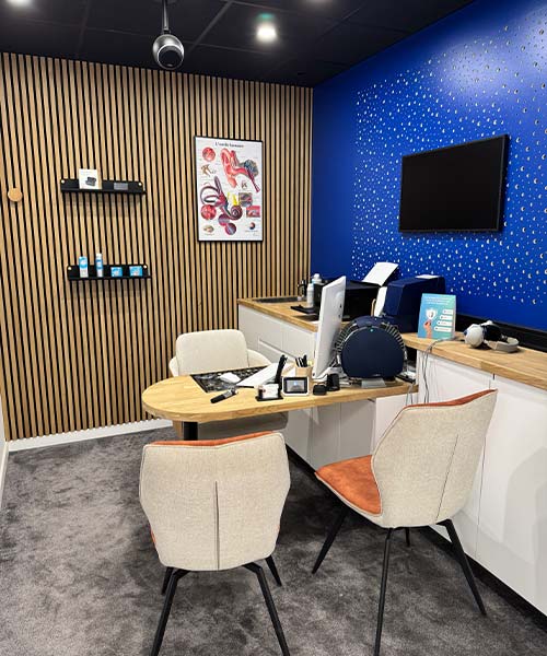 Services optiques, centre auditif en boutique Services optiques, centre auditif en boutique